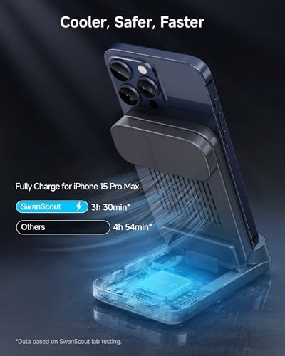 Ultimate 3-in-1 Wireless Charging Station for i Phone 16/15/14/13/12, Apple Watch 10/9/8/7/6 & Ultra, Air Pods Pro/3/2/4 – Fast Charge, Sleek Design, No Adapter Required – Enhance Your Charging Experience with Seamless Compatibility and Portability