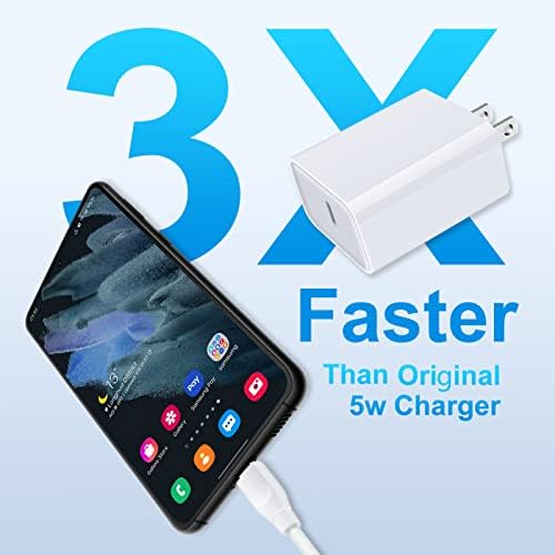 Samsung Magnetic Wireless Charger Pad for Galaxy S Series & i Phone 16/15/14 Pro Max – 15 W Fast Charging with 20 W USB-C Adapter – Universal Compatibility, Sleek Design, and Optimal Efficiency for Effortless Charging Experience