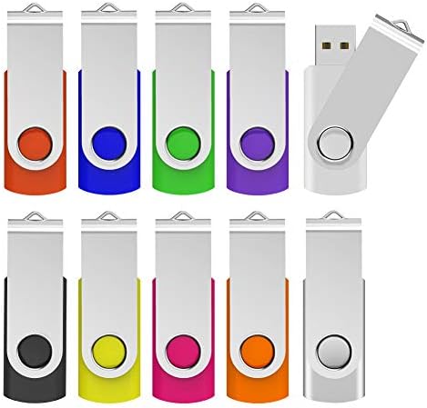KOOTION 10-Pack USB 3.0 Flash Drives – 32 GB Swivel Thumb Drives in Vibrant Colors for Fast Data Transfer and Portable Storage Solutions Unleash your data storage potential with the KOOTION 10-Pack USB 3.0 Flash Drives, featuring 32 GB of reliable memory in a stylish swivel design. Perfect for professionals, students, and anyone needing versatile storage, these USB sticks ensure high-speed data transfer and easy access to your files. The vibrant mix of colors not only adds a personal touch but also makes organization effortless. With robust construction for durability and a convenient keychain feature, these thumb drives are designed for on-the-go use, ensuring your important files are always within reach. Experience seamless compatibility with various devices and plug-and-play functionality that eliminates setup hassles. Secure your data while enjoying the benefits of enhanced performance and convenience with KOOTION – your ideal portable data storage solution!