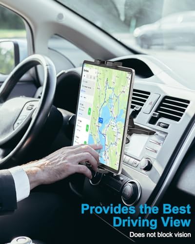 Transform Your In-Car Experience with the Woleyi 360° Rotatable CD Slot Tablet and Phone Holder – Universal Fit for i Pad Pro, Samsung Galaxy Tabs, and More – Effortless Installation for a Safer, Hands-Free Drive. Enjoy Optimal Viewing with 360° Rotation and Secure Grip for All Devices (4-13 inches) – Elevate Navigation and Entertainment in Your Vehicle with This Durable, Lightweight Mount Designed for Easy Access and Enhanced Safety on the Road.