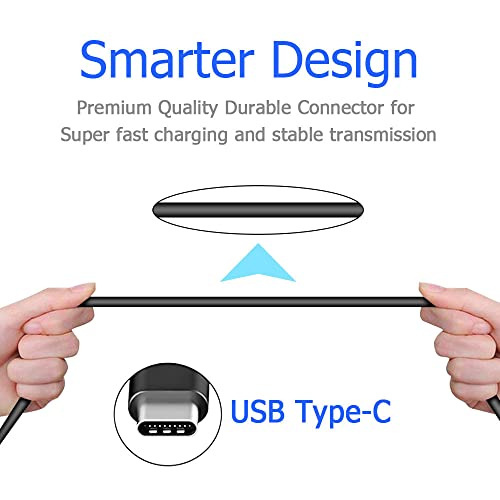10 ft USB C Charging Cable – High-Speed Type C Charger for i Pad Pro, Galaxy, Mac Book, and More – Durable Long-Length Cord for Fast Data Transfer and Enhanced Device Compatibility – Perfect for Home and Office Use