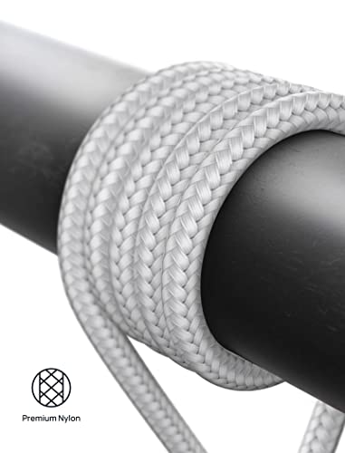 6 FT USB Type C Cable 2 Pack – High-Speed Fast Charging and Data Transfer Cord for Samsung Galaxy A Series and LG Models – Durable Nylon Braided Charger with Tangle-Free Design for Ultimate Convenience and Extended Reach