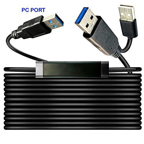 YOTETION 50 FT USB A to USB C 3.0 High-Speed Cable for Seamless Data Transfer – Versatile Compatibility with i Phone 15, Samsung Galaxy S21/S20, i Pad Mini 6, Nintendo Switch, and PS5 Controllers – Durable Design with 5 Gbps Transfer Rates for Enhanced Performance and Flexibility