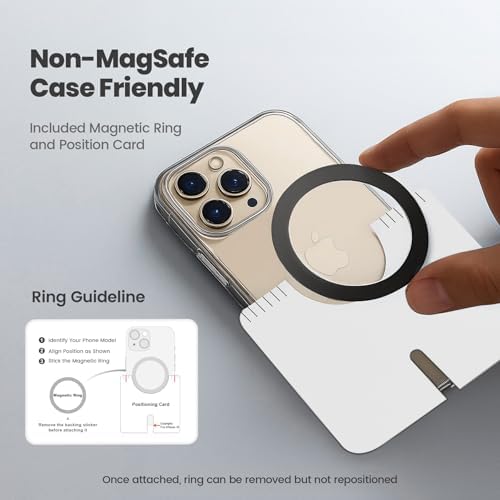 3-in-1 Magnetic Wireless Charging Station for Apple Devices – 15 W Qi Charger Stand for i Phone 16/15/14/13/12 Pro Max, Apple Watch Series 10-2 & Air Pods Pro 4/3/2 – Sleek Desk & Nightstand Organizer with Fast Charging, Sleep-Friendly LED Indicator, and Case Compatibility – Perfect for Home, Office, and Student Use