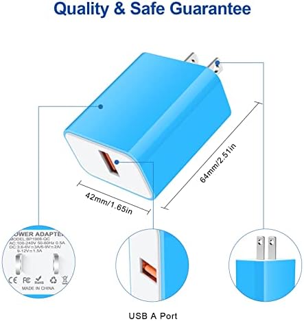 Ultra-Fast 18 W QC3.0 USB-C Wall Charger & Sturdy USB-A Cable – Optimized for Samsung Galaxy A & S Series, Delivering Lightning-Quick Power, Compact for Travel, and Equipped with Superior Safety Features for Reliable Charging