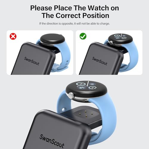 Revolutionary 3-in-1 USB C Charging Hub for Google Pixel Devices – 25 W Super Fast Charging Dock for Pixel Watch 1 & All Pixel Generations Including Pixel Buds Pro/2/A-Series – Sleek, Space-Efficient Design for Optimal Device Organization and Rapid Power-Up