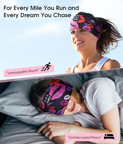 Revolutionary Bluetooth 5.4 Sleep Mask Headphones with Superior HD Sound Quality – Ultimate Comfort Music Headband Perfect for Travel, Yoga, and Running – Exceptional Gift Option for All, Featuring Unmatched Compatibility for an Elevated Listening Experience