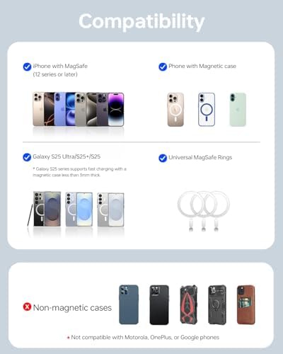 Ultra-Slim 10,000 m Ah Mag Safe Power Bank – High-Speed Wireless Charger with Advanced Heat Management, Robust Magnetic Adhesion, and Premium Metal Finish for i Phone 16/15/14/13/12 – Travel-Optimized, Safe Charging Solution with 20 W Wired & 15 W Wireless Capabilities