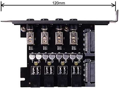 Maximize Storage Efficiency with JSER 4 SATA Hard Disk Controller – Intelligent Power Management for HDD & SSD Drives, PCI Bracket Included, Energy-Saving Performance for Enhanced Data Transfer Rates and System Longevity