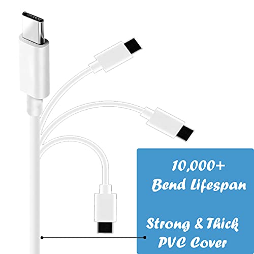 10-Pack USB Type-C Cables 3.3 ft – High-Speed Charging & Data Transfer for Android Devices – Perfectly Compatible with Galaxy S20, S21 Ultra, Note 10, Pixel & More – Durable Quick Charge Cords for Home, Office & Travel – Lightning-Fast 480 Mbps Data Rates & Long-Lasting Performance