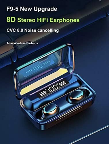 Advanced Wireless Bluetooth Earbuds with Superior Noise Cancellation – Waterproof, Touch Control, and Prolonged Battery Life for Ultimate Audio Experience on-the-Go