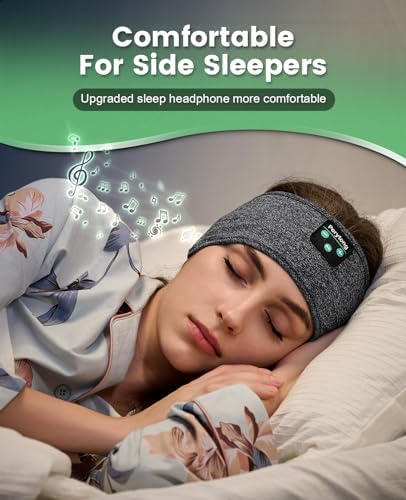 Perytong Wireless Bluetooth Sports Headband Headphones – Ultimate Comfort & Crystal-Clear Sound for Sleep, Yoga & Jogging – Perfect for Insomnia Relief, Meditation, and Easy Device Pairing