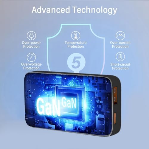 Rapid Charge 45 W Dual-Port USB-C Travel Wall Charger – Efficient, Compact Power Adapter with Power Delivery 3.0 for i Phone 16/15, i Pad Air, Galaxy S24/S23 – Ultimate Solution for Quick Dual Device Charging on the Go