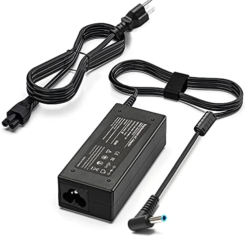 HP 65 W & 45 W Laptop Charger – Fast Charging Power Supply for HP 15 Series (15-dy, 15-da, 15-db, 15-dq, 15-dw, 15-ab, 15-ac, 15-af, 15-an, 15-au, 15-bn, 15-bs & More) – Universal Compatibility, High-Efficiency Performance for Your HP Devices – Ideal Replacement for Original Adapters