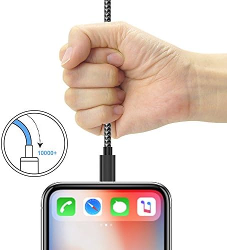 Gopala Premium 6-Pack Micro USB Charging Cables – 5 ft Nylon Braided Fast Sync Cord for Android Devices, Compatible with Samsung, LG, Nexus, HTC, Nokia, Sony & More – Durable, Tangle-Free Design for Optimal Performance
