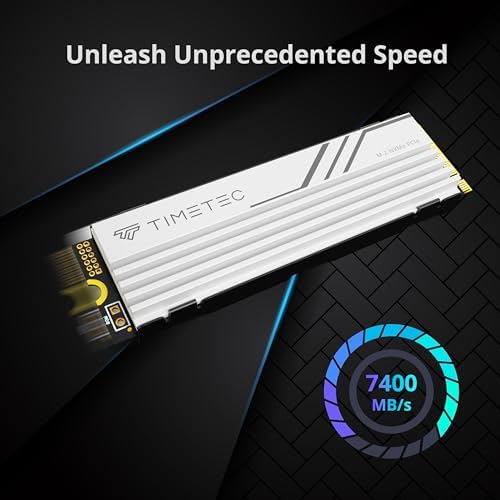 Timetec 512 GB NVMe PCIe Gen3 M.2 2280 SSD – Unmatched Speed and Reliability for Gamers and Creators – Experience Blazing Read Speeds of Up to 2,000 MB/s and Write Speeds of 1,600 MB/s – Perfect Upgrade for Enhanced Performance and Seamless Multitasking in PCs and Laptops – Elevate Your Data Storage with Advanced 3 D NAND Technology for Lasting Durability and Lightning-Fast Transfers – Compact M.2 2280 Form Factor Designed for Effortless Installation and Maximum Compatibility – Transform Your Workflow and Gaming Experience with a High-Performance Solid State Drive That Redefines Speed and Efficiency.