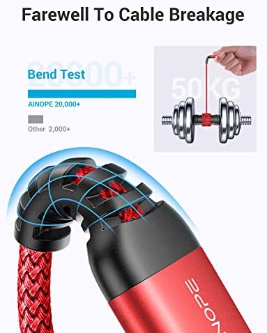 High-Speed AINOPE 2-Pack USB 3.0 A to A Male Cable – 6.6 FT Durable Male-to-Male Connection for KVM Switch, External Hard Drives, Laptops & TVs – Reliable Data Transfer Up to 5 Gbps for Enhanced Productivity and Versatile Use