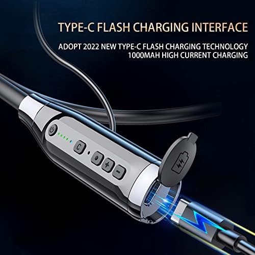 Ultimate Bluetooth Neckband Headphones with 100-Hour Playtime – Waterproof Wireless Earbuds Featuring Heavy Bass Noise Reduction and Built-in Microphone for Seamless Hands-Free Calling – Perfect for Workouts and All-Day Comfort – Enhanced Device Compatibility for Unmatched Audio Experience