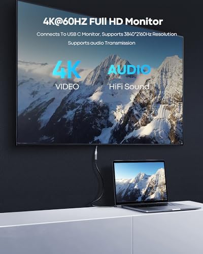 5 ft USB C Extension Cable – Ultra-Fast 10 Gbps Data Transfer & 100 W Power Delivery – Perfect for i Phone 16/15, Mac Book Air/Pro & i Pad Pro – Durable 2-Pack for Enhanced Connectivity & Versatile Device Setup