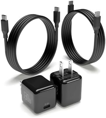 imuto 30 W USB-C Dual Charger Pack – Ultra-Compact Fast Charging Solution for i Phone 15, i Pad Pro, Galaxy S21/S22, Pixel & More – Ga N Technology for Enhanced Efficiency and Versatile Device Compatibility