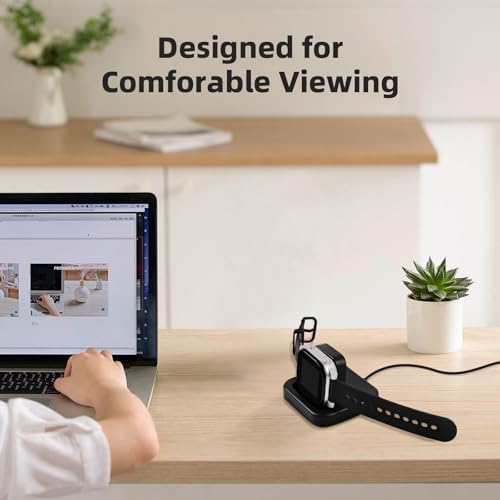 Effortless Magnetic Charging Dock for AT&T Amigo Jr Watch – Premium High-Speed Charger Stand in Sleek Black for Ultimate Convenience – Portable Smartwatch Accessory Enhancing Performance & Compatibility