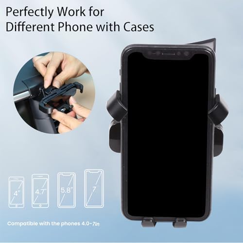 Nissan Pathfinder 2013-2018 Premium Adjustable Air Vent Phone Holder Mount – Ultimate Hands-Free Solution for Secure Device Positioning and Enhanced Driving Convenience