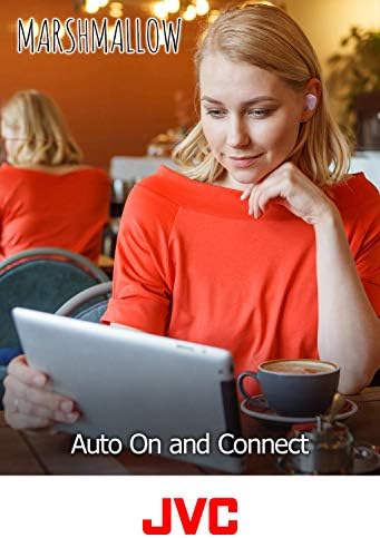 JVC HAA10 TH Wireless Earbuds with Bluetooth 5.0 – Superior Sound Quality, IPX5 Water-Resistant Design, Extended 14-Hour Battery Life with Charging Case, Comfort Fit Memory Foam Tips, Misty Gray – Perfect for Active Lifestyles and Everyday Use