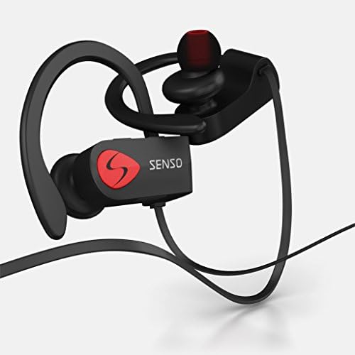 Premium IPX7 Waterproof Bluetooth Sports Earbuds – Noise Cancelling Wireless Headphones for Gym and Running, HD Stereo Sound with Built-in Mic, Ultimate Comfort for Active Lifestyles, Enhanced Device Compatibility and Secure Fit for Intense Workouts