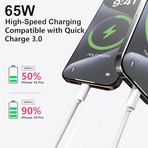 Compact 6-Inch USB A to USB C 3.1 Cable – 2-Pack for High-Speed 10 Gbps Data Transfer & Fast Charging | Perfectly Compatible with i Phone 15, Mac Book Pro, i Pad Pro, Samsung Galaxy S24, and Google Pixel | Ideal for Travel & Clutter-Free Connectivity | Durable Design for Everyday Use