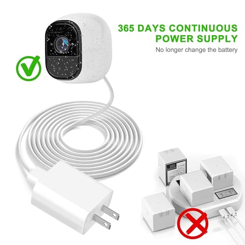 Rapid 9 V Wall Charger Adapter Trio for Smart Device Power: Fast Charging Solution for Arlo, Wyze Cam, and More – Compact, Durable, Multi-Device Convenience for Home and Travel Use