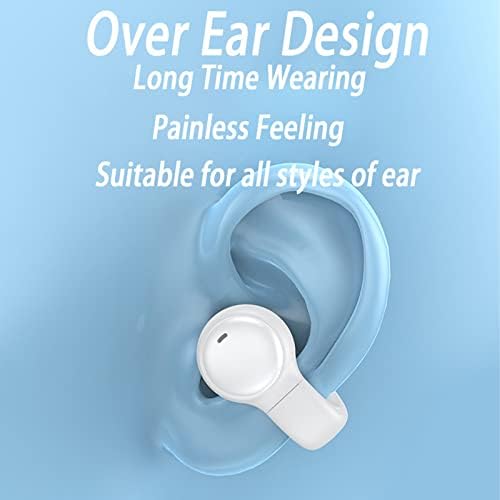 Revolutionary Wireless Bone Conduction Earbuds for Open-Ear Comfort – Bluetooth-Enabled, Waterproof Design with Long Battery Life, Perfect for Active Lifestyles and Small Ear Canals, Great Holiday Gift Option