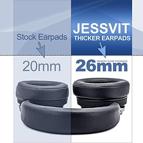 Virtuoso XT Memory Foam Ear Pad Replacement for RGB Wireless SE XT Headset – Superior Comfort, Enhanced Sound Isolation, and Long-lasting Durability (Black) – Perfect Fit for Gamers and Audiophiles