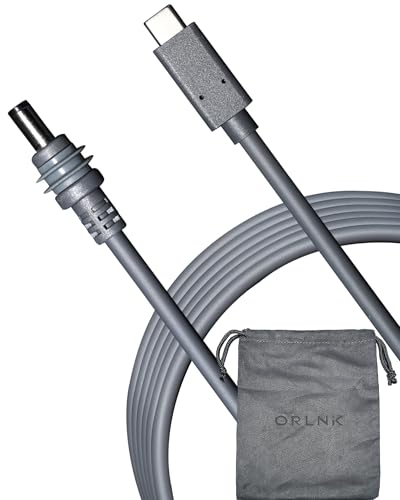 ORLN’K Starlink Mini Cable: 9.8 FT USB C to DC Power Cable with E-Marker Chip, Waterproof 18 AWG Design for 100 W Power Banks and PD Chargers – Superior Durability and Enhanced Charging Speed for Outdoor and Home Use