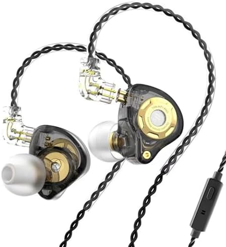 Revolutionize Your Sound with TRN MT1 PRO Wired Earbuds – Advanced In-Ear Monitors Featuring 10 mm Dual Magnetic Drivers for Exceptional Bass and Crystal Clarity, Superior Noise Cancellation for an Immersive Audio Experience, Ergonomically Designed for Ultimate Comfort During Prolonged Use, and Versatile 3.5 mm Jack for Effortless Compatibility Across Devices – Perfect for Audiophiles, Musicians, and Everyday Listeners Seeking Unparalleled Sound Quality and Durability