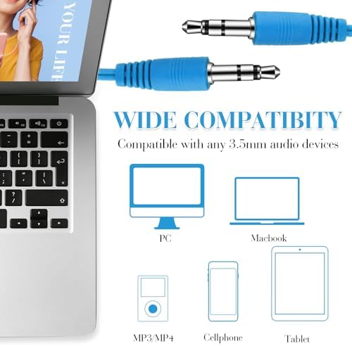 Kanayu 100-Pack Kids Earbuds – Premium Classroom Headphones with 3.5 mm Compatibility, Individually Packaged for Hygiene, Ideal for Students and Teens, Durable Black and White Design for Enhanced Learning Experiences