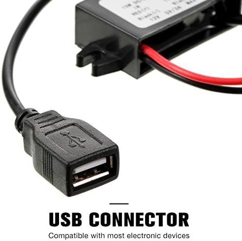 Weewooday 12 V to 5 V USB Buck Converter Duo – High-Efficiency Car Power Adapter for Seamless Device Charging on the Go