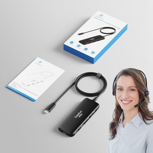 Revolutionize Your Connectivity with the Qeefun 4-Port USB 3.0 Hub – High-Speed 5 Gbps Data Transfer, Individual LED Power Switches, and 2 ft Extension Cable for Ultimate Flexibility – Perfect USB Splitter for Laptops, PCs, i Macs, and More! Enhance Your Workspace Efficiency and Control Multiple Devices Effortlessly!