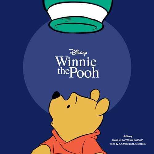 Disney Winnie The Pooh 10,000 m Ah Power Bank – Universally Compatible Portable Charger for i OS & Android – Enchanting Gift for Fans of All Ages – Lightweight, Fast Charging, and Adorned with Classic Pooh Graphics for Ultimate Convenience