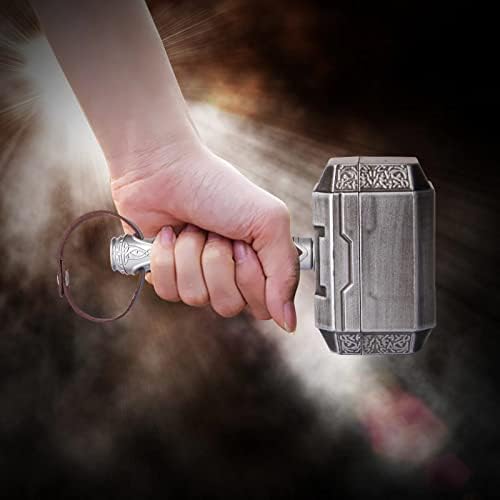 Thor Hammer-Inspired Wireless Earbuds with Advanced Bluetooth 5.3 – High-Fidelity Stereo Sound, Ergonomic Comfort, and Unique Charging Case – Ideal Gift for Men from Daughters, Long Battery Life for All-Day Listening