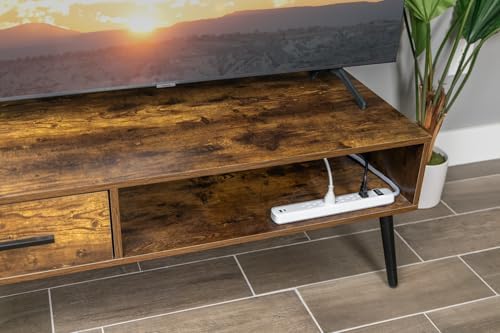 GE 6-Outlet Power Strip with Dual USB Ports – Fast Charging USB-A & USB-C, 4 ft Durable Braided Cord, Wall Mountable Design, Circuit Breaker for Enhanced Safety, ETL Certified, Versatile White Power Solution for Home and Office