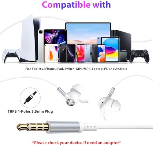 APETOO Sport Wired Ear Buds – High-Performance Sweatproof In-Ear Headphones with Deep Bass for Workouts, Secure Anti-Fall Wingtips, Ergonomic Comfort for Small Ears, Hands-Free Calling, Compatible with 3.5 mm Aux for Enhanced Audio Experience