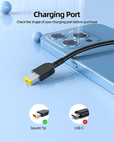 High-Performance 90 W AC Charger for Lenovo Think Pad USB Ultra Pro Dock & Think Vision Monitors – Rapid Charging, Enhanced Safety, and Universal Compatibility – Ideal Power Supply Adapter for Gen 1 & 2 Models with 20 V 4.5 A Output – 30-Day Return Policy & 12-Month Warranty Included