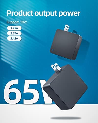 Ultimate 65 W/45 W/33 W Laptop Charger for Asus Vivo Book & Zen Book – Premium Safety Certified Power Adapter with Switchable Round Connectors – Enhanced Compatibility & Fast Charging for Expert Book, S Series, and More – 24-Month Warranty & Hassle-Free Returns