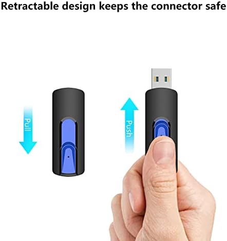512 GB High-Speed USB Flash Drive by JUANWE – Retractable, Dustproof & Portable Memory Stick for Effortless File Storage and Transfer – Ideal for Photos, Videos, and More – Enhanced Compatibility with USB 3.0 Devices
