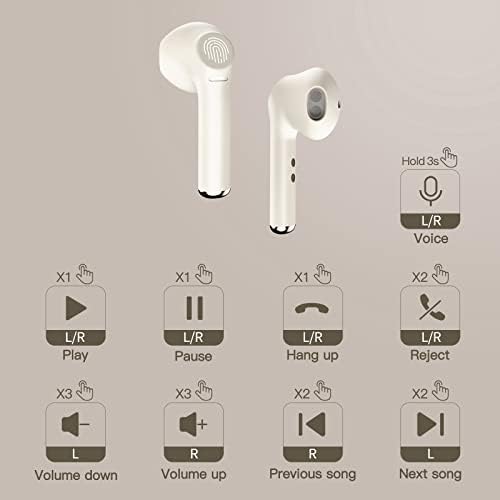 Unleash Your Potential with MOEEN Wireless Earbuds – Advanced Bluetooth 5.0 Headphones Offering 35 Hours Total Playtime, Quick USB-C Charging, IPX5 Waterproof Protection for Active Lifestyles, and Eye-Catching Purple Design for Style and Comfort
