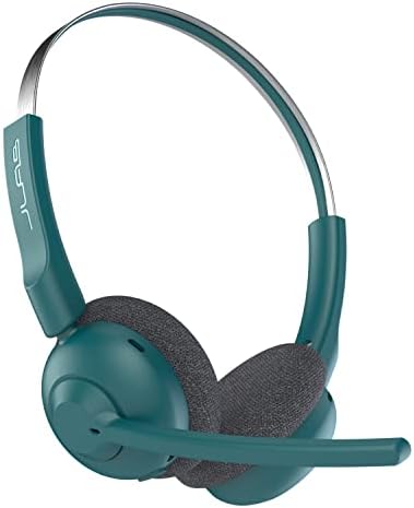 Transform Your Audio Experience with JLab Go Work Wireless On-Ear Headset – 50+ Hours of Playtime, Dual Device Bluetooth Multipoint, and Noise-Canceling Mic for Crystal-Clear Calls – Perfect for Remote Work, Gaming, and Mobile Use with Ultra-Lightweight Comfort