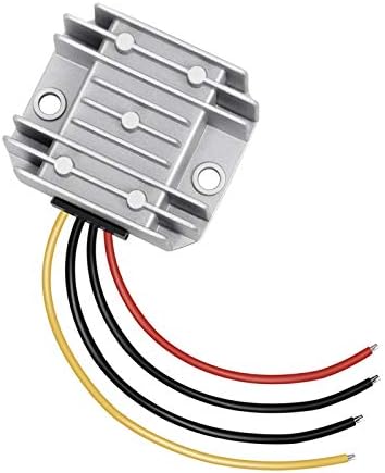 High-Performance 50 W Waterproof DC-DC Converter – Transform 12 V/24 V to 5 V at 10 A for Automotive and Outdoor Applications – Robust Power Supply with IP67 Protection and Versatile Compatibility