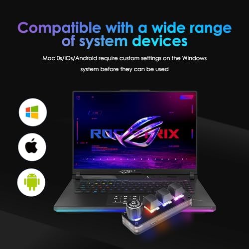 Revolutionize Your Gaming Setup with the Ultimate 3-Key Macro Pad – Programmable Mini Mechanical Keyboard with RGB Backlighting, Ergonomic Knob, and Type-C Connectivity for Enhanced Productivity and Precision in Gaming and Work Tasks