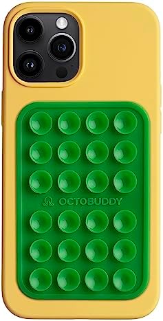 Ultimate Stability Turquoise Silicone Suction Phone Holder – Hands-Free Mount for i Phone & Android – Compact 2.6″ x 3.9″ Design – Elevate Your Selfies and Videos with Superior Grip and Versatile Functionality – Essential Content Creation Accessory for Effortless Capturing and Live Streaming