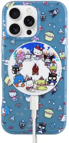 Sonix x Sanrio Hello Kitty & Care Bears Magnetic Mag Safe Charger for i Phone 12-16 Series | 6.5 ft USB-C Fast Wireless Charging Cable | Stylish, Playful, and Efficient Power Solution for Your Device